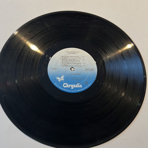 Pat Benatar In the heat of the night vintage vinyl record 1979. - Picture 5 of 7